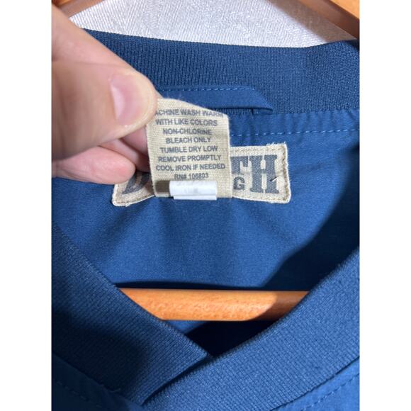 Duluth Jacket Medium Navy Blue Pullover Windbreaker Golf Outdoors - Picture 8 of 11